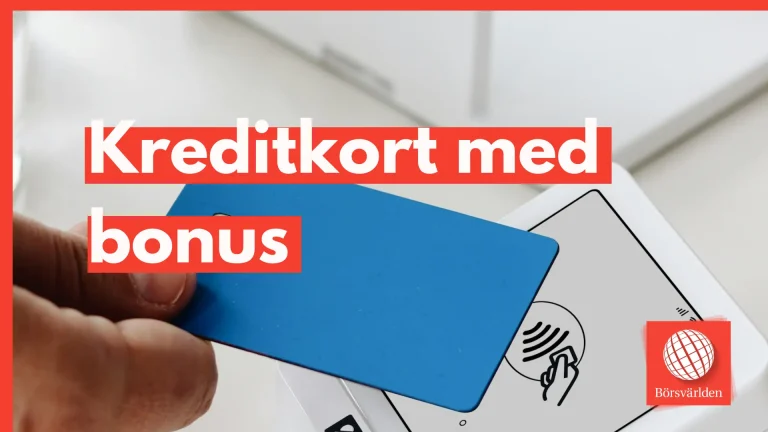 Kreditkort med bonus